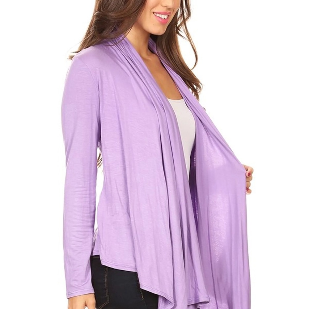 Lilly Pulitzer Danique Cardigan in heathered lilac fressia